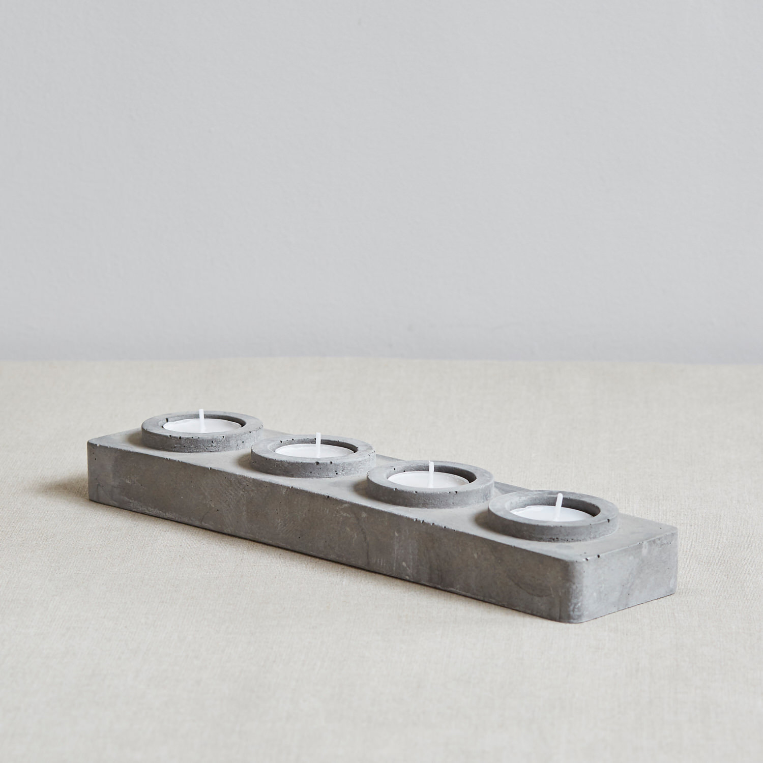 Concrete candle holder - Wild and Wood